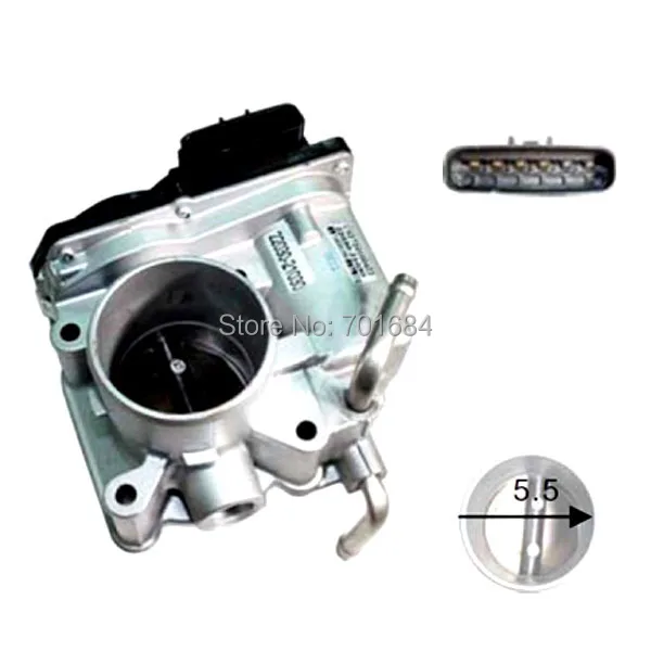 Used Throttle body For Toyotaat Yaris 1.5 2007-2012 Air Damper [WX26]