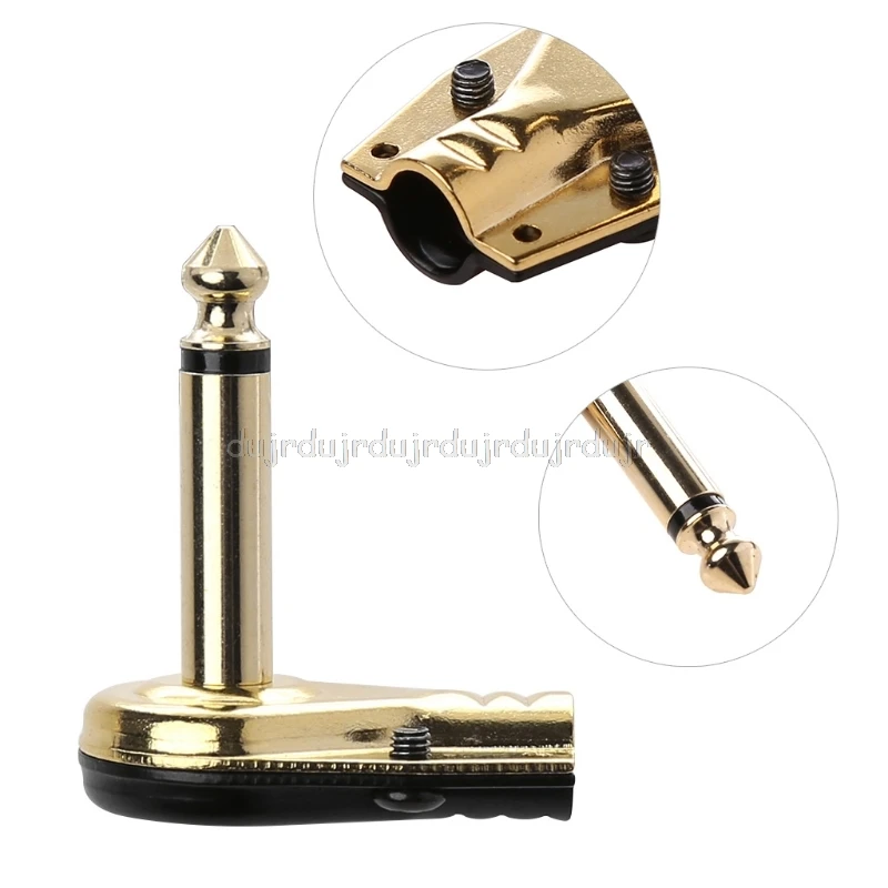 

1/4 inch 6.35mm Coulper Guitar Effects Pedal Connector Jack Adapter Board Cable Electric Interface Pedal Accessories N11