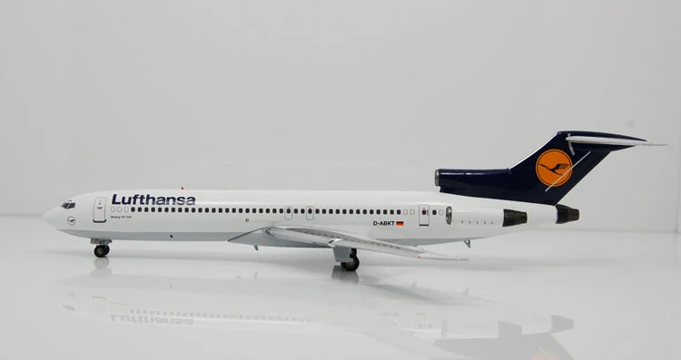 rare Fine BBOX0970 1: 200 Lufthansa B727-200 D-ABKT Alloy aircraft model Collection model Holiday gifts