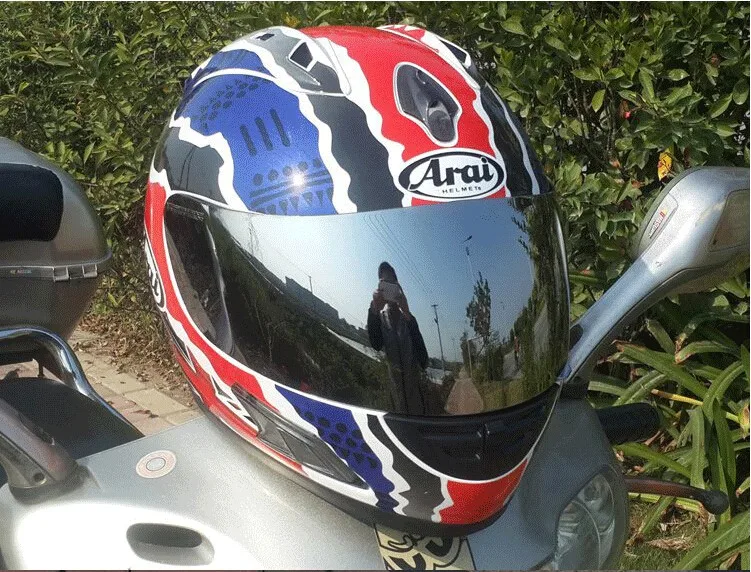 Шлем arai RX 7 RR5 Doohan мотоциклетный шлем Запуск шлем гоночный шлем полное лицо - Цвет: 1