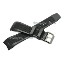 22mm (18mm fermoir) vente chaude Nouveau Hommes Femmes bracelet pour horloge noir bande De caoutchouc de Silicone boucle pour iwwatchband De Luxe livraison gratuite