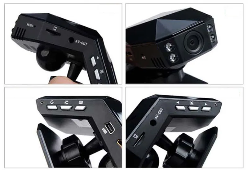 Видеорегистратор для вождения автомобиля Full HD 1296P 30FPS с двумя объективами парфюм мини-Регистратор для вождения 170 градусов широкоугольная камера на приборной панели