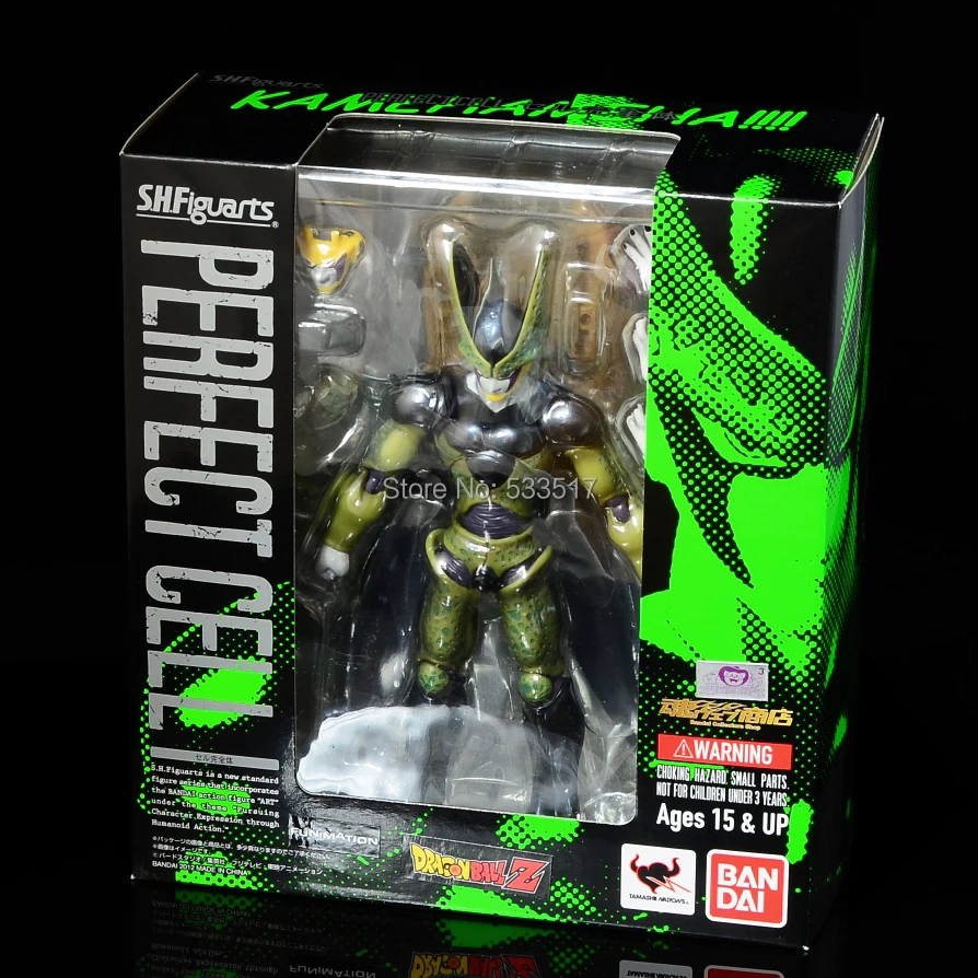 PrettyAngel-Подлинная фигурка Bandai Tama S. H. Figuarts Dragon Ball Z Perfect Cell