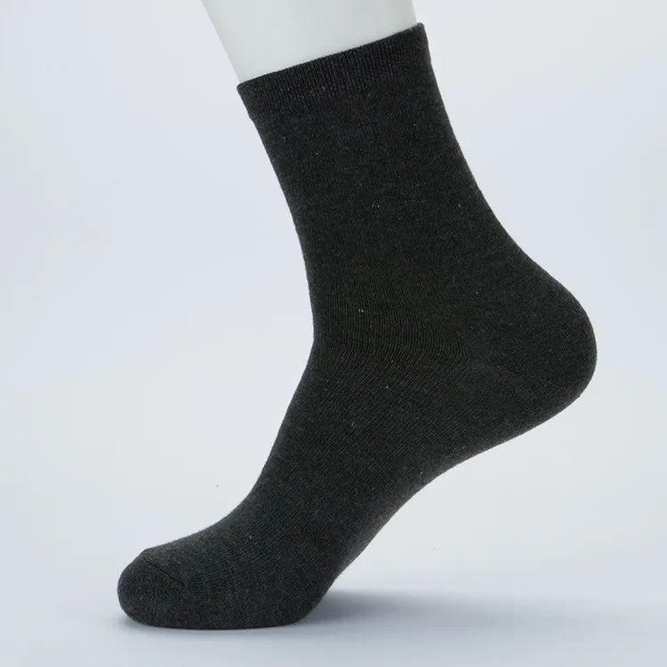 5 пар хорошая эластичность Новый осень-зима теплые носки Повседневное Стиль Черный, серый цвет белый 6 цветов приталенный классический