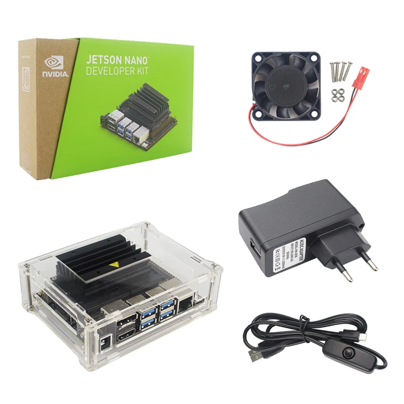 NVIDIA Jetson Nano Developer Kit для искусственного интеллекта глубокое обучение маленький AI