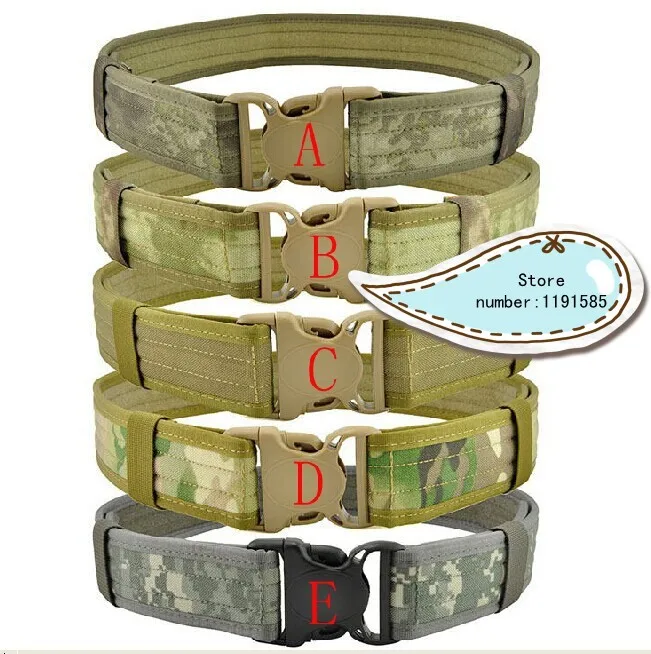 

Heavy Duty 1000D Nylong Military Tactical Combat Airsoft Hunting Shooting Utility Tool Fishing Western Belt