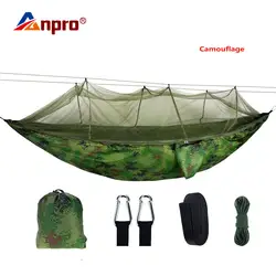 Anpro портативная москитная сетка для кемпинга, гамак, палатка, открытый регулируемый плечевой ремень, подвесной стул, гамак для сна, качели