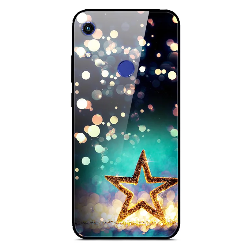 Чехол из закаленного стекла для Huawei Honor 8A Prime мягкий чехол бампер Pro телефона 2020