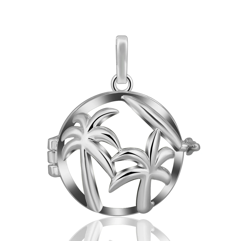 Подвеска медальон с кристаллами для беременных женщин и малышей|cage pendant|chime