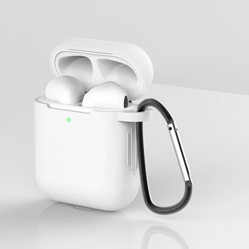 Мягкий силиконовый чехол для Airpods для Air Pods, противоударный защитный чехол для наушников, водонепроницаемый чехол для iphone 7 8, аксессуары для гарнитуры