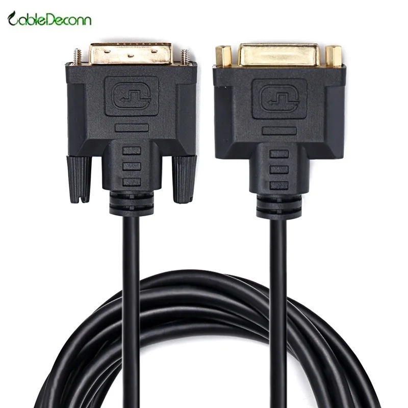 Удлинительный кабель DVI F к M DVI/I 24 + 5 DVI/D 1 папа гнезду|extension cable|dvi to dvidvi dvi |