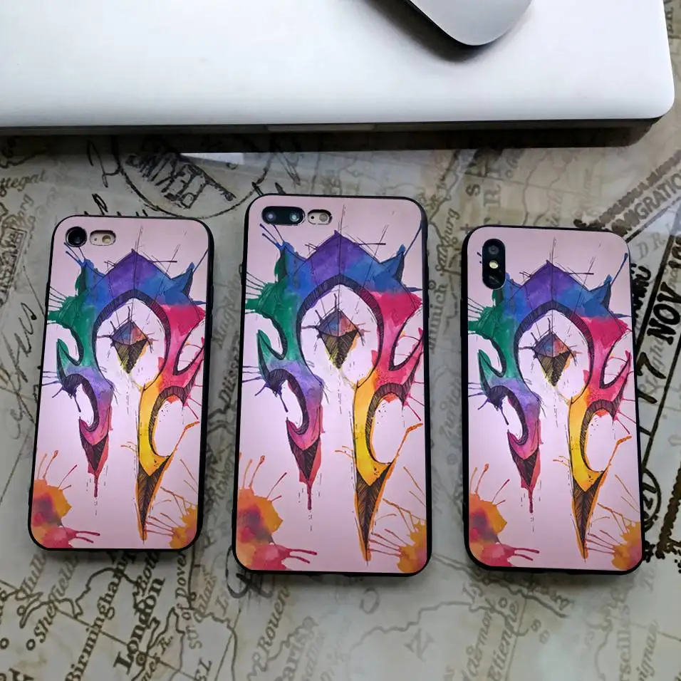 Чехол World Of Warcrafts, мягкий силиконовый чехол для iPhone 11 Pro X 5 S 5S XR XS Max 6 6S 7 8 Plus