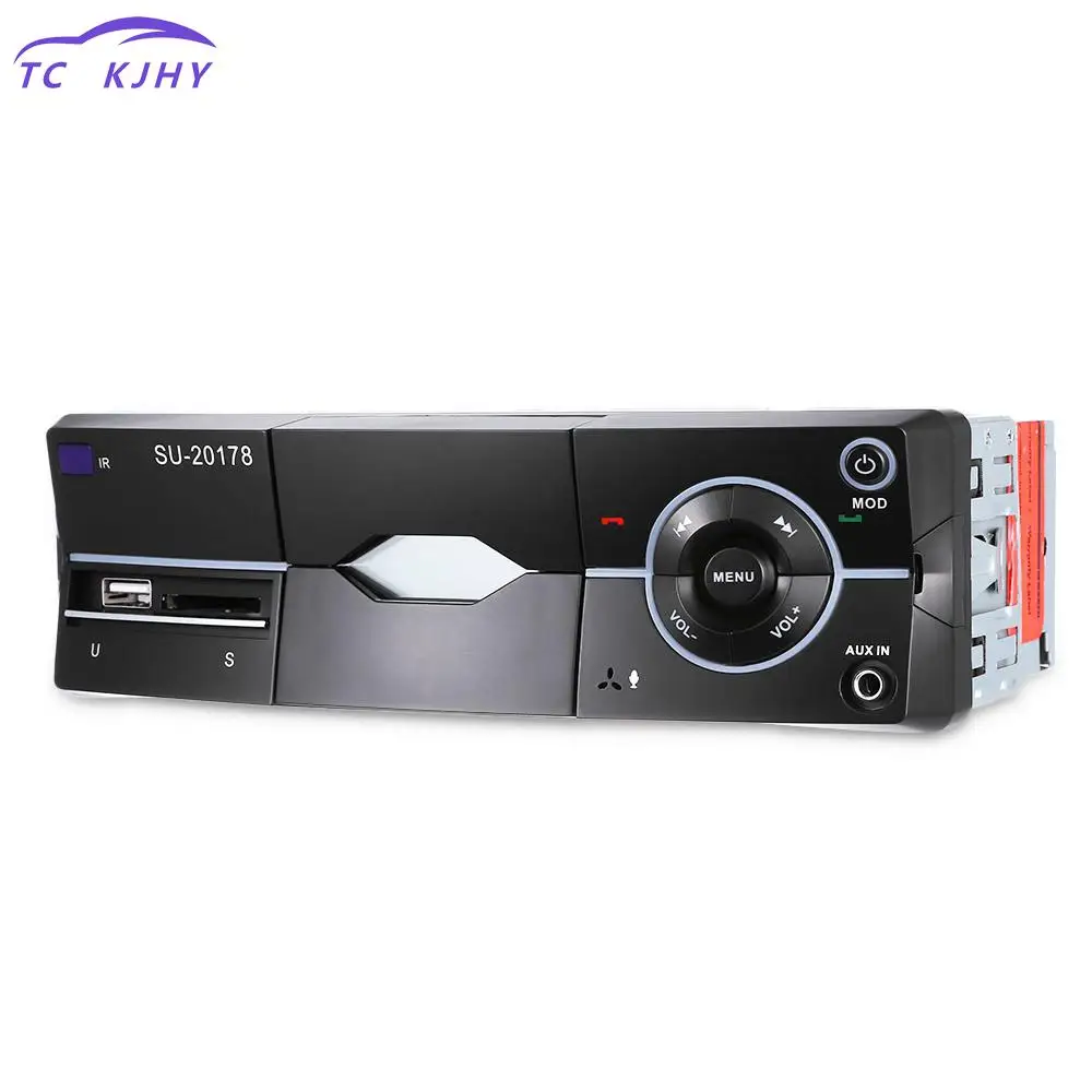 

Auto Audio With Remote Controller Phone Holder Autoradio 1 Din Car Radio Player Bluetooth Car Mp3 Player Fm Usb Tf Card Player