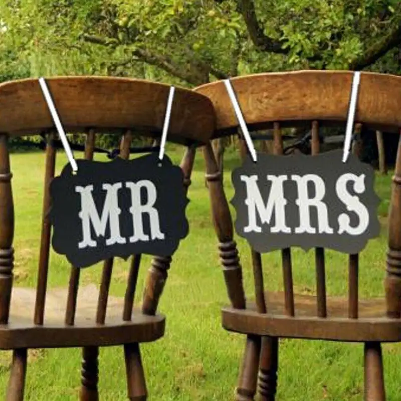 2 шт. картон для фотобудки Mr Mrs|Реквизиты фотобудки| |