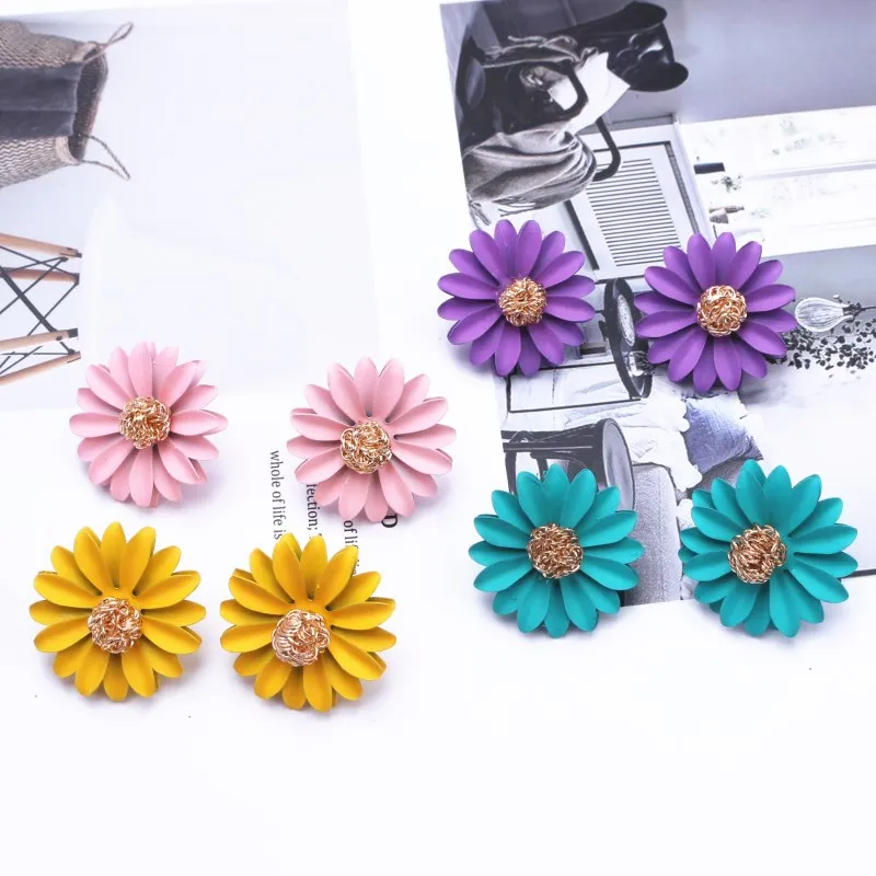Spring Flowers Stud Earrings 2