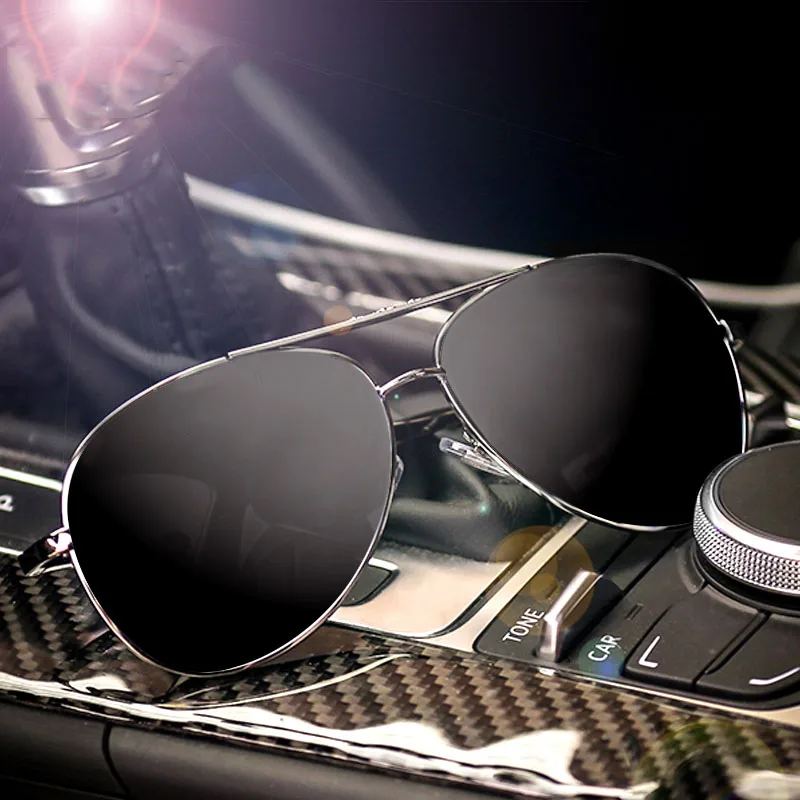 

155mm Oversized Mens Polarized Sunglasses Man Sun Glasses for Women Fat Face Wide Aviation Mirror Tint Eyewear Driving UV400