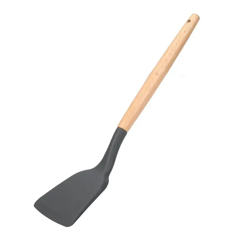 Non-stick Wood Spatula Kitchen Cooking Dinner Food Shovel Cookware Utensils