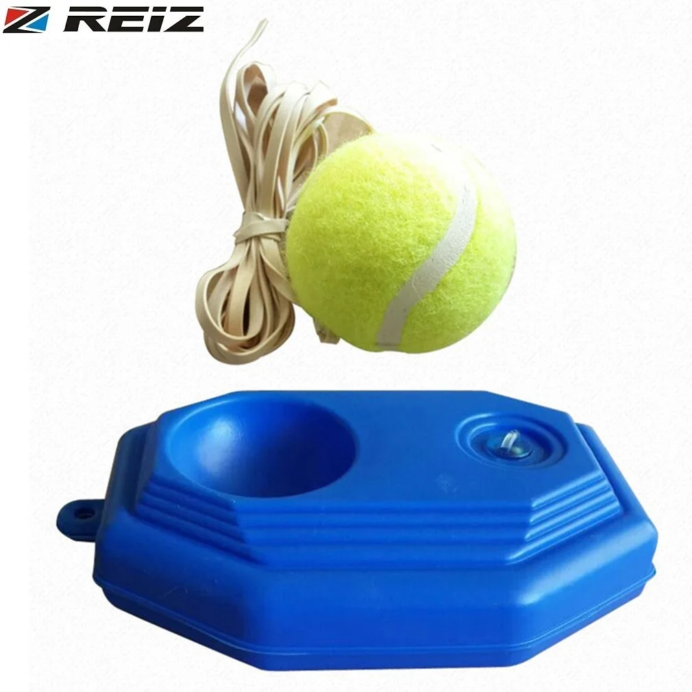

REIZ Portable Size Rebound Tennis Trainer Self-study Set Practical Tennis Beginner Training Aids Practice Partner Equipment