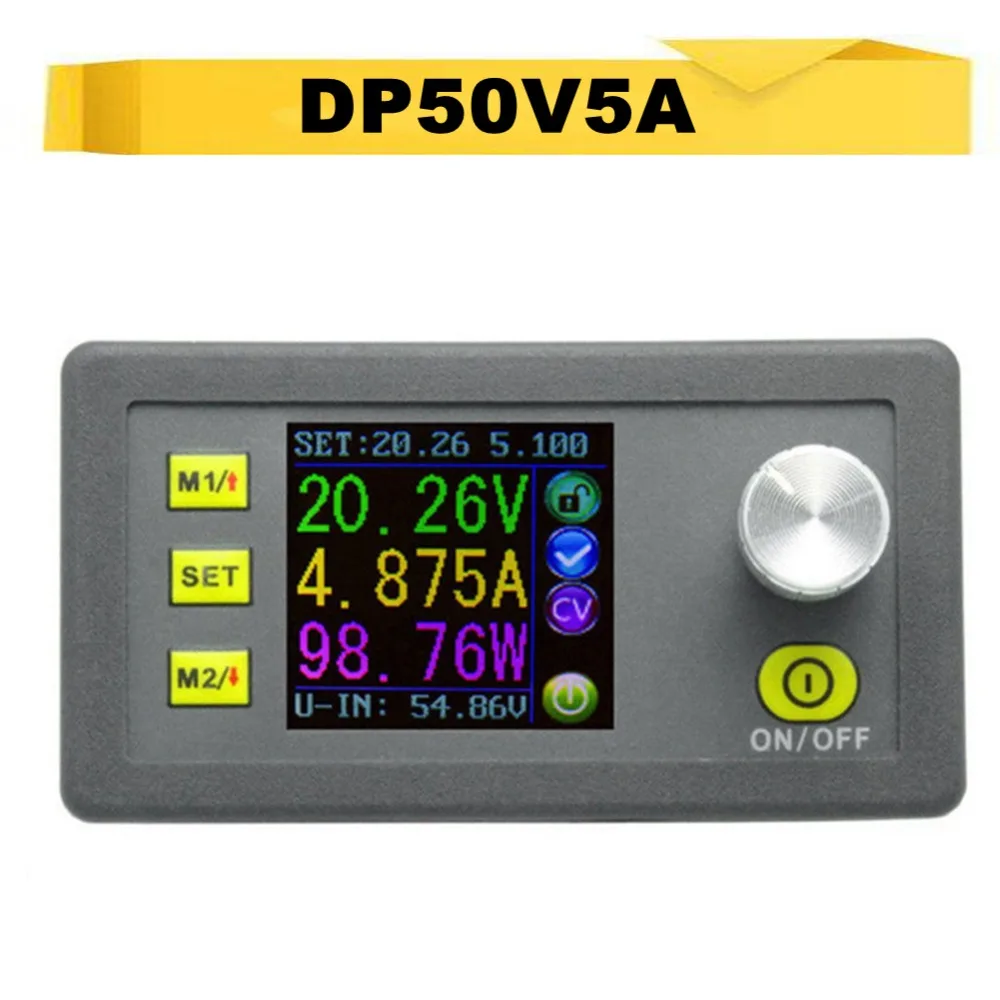 

Upgraded DP50V5A Digital Voltmeter LCD Display Constant Programmable Voltage Current Step-down Regulated Power Supply Module New