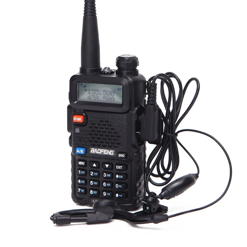 4 шт. Baofeng UV-5R для любительских портативных дуплексных радиостанций 5 Вт двухдиапазонный UHF и VHF UV 5R 136-174 и 400-520 МГц BF-UV5R Портативный