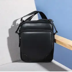 BAQI Брендовые мужские сумки через плечо 2019 модная Натуральная кожа яловка высокого качества мужские сумки через плечо повседневные сумки
