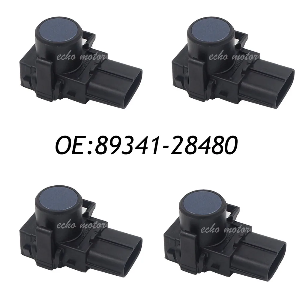 New 4pcs 89341-28480 188400-1670 188400-1530 Parking Sensor PDC Sensor Parking Distance Control Sensor For 10-11 TOYOTA PRIUS