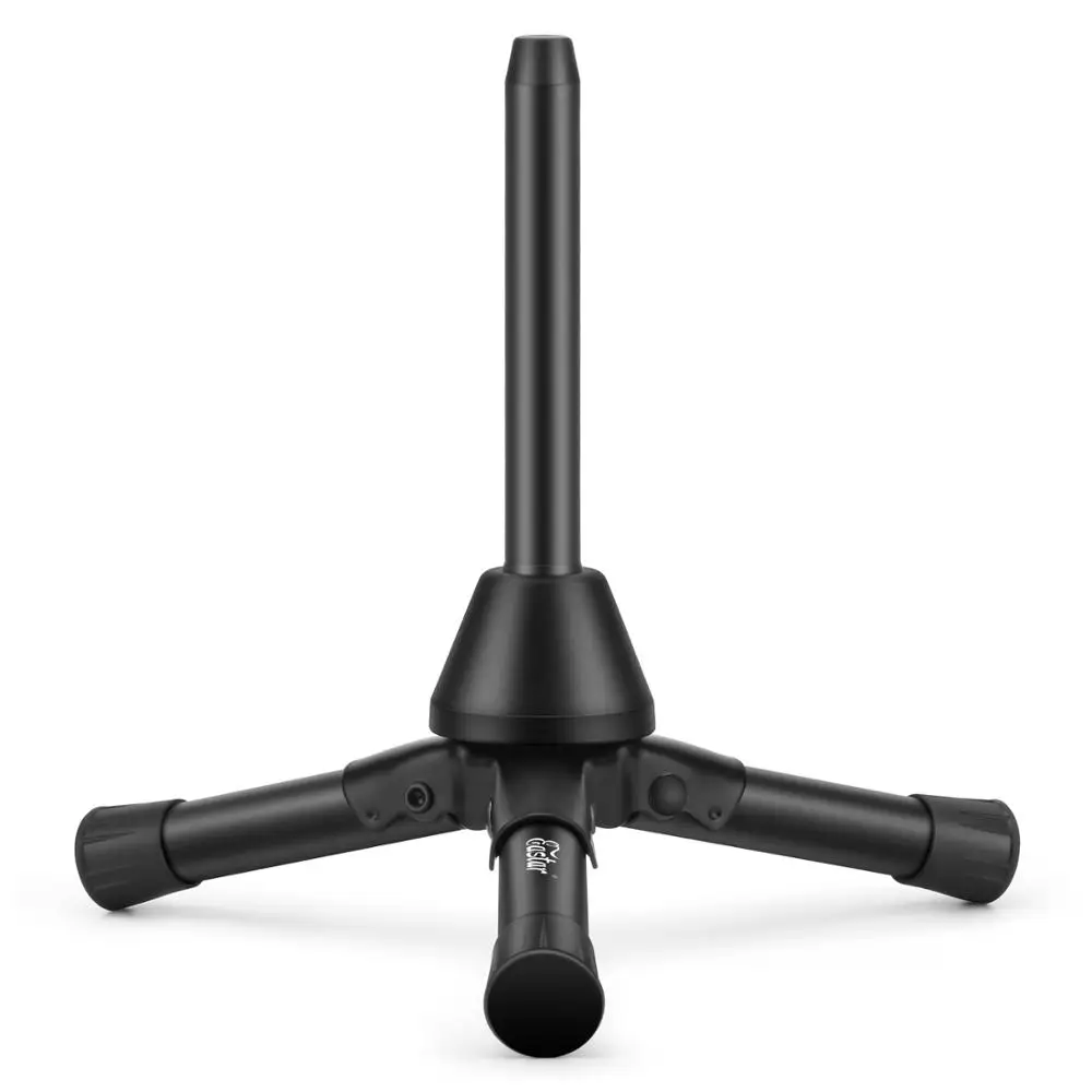 

Portable 2 In 1 Flute & Black Clarinet Stand Foldable Tripod Bracket Holder Portable Pro Woodwind Instrument Musical Accessories