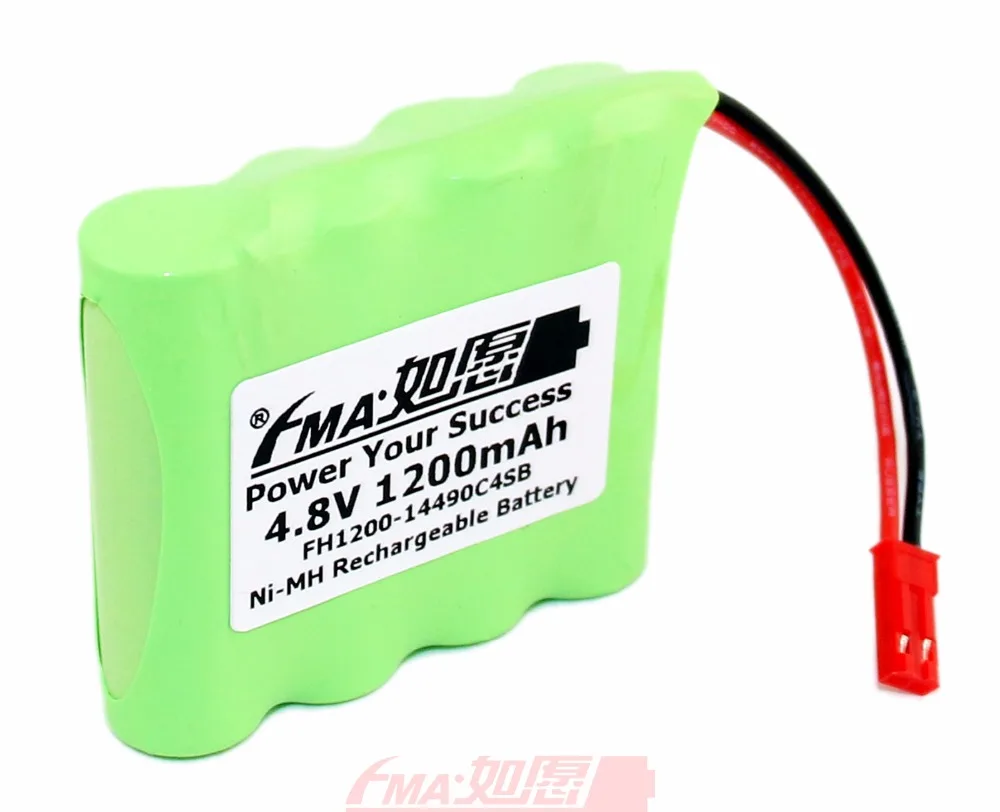 Ni-mh 4 8 V 1200mAh аккумулятор для Futaba JR радио модели игрушек RC автомобиль AA_4SB |