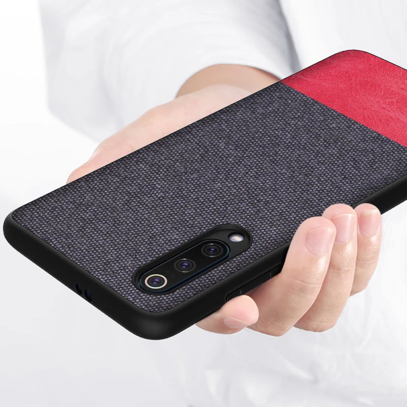 Для Xiaomi Mi 9 чехол ZROTEVE Силиконовый ТПУ Край холст задняя крышка модная ткань для 8 SE