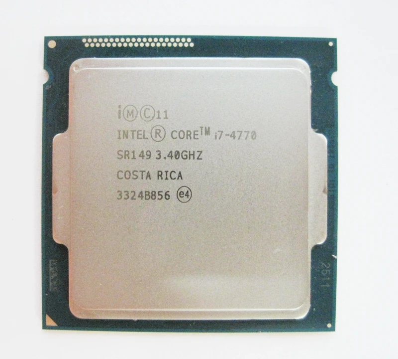 Процессор Intel Core i7 4770 3,4 GHz 8M 5.0GT/s LGA 1150 SR147 cpu для настольных ПК