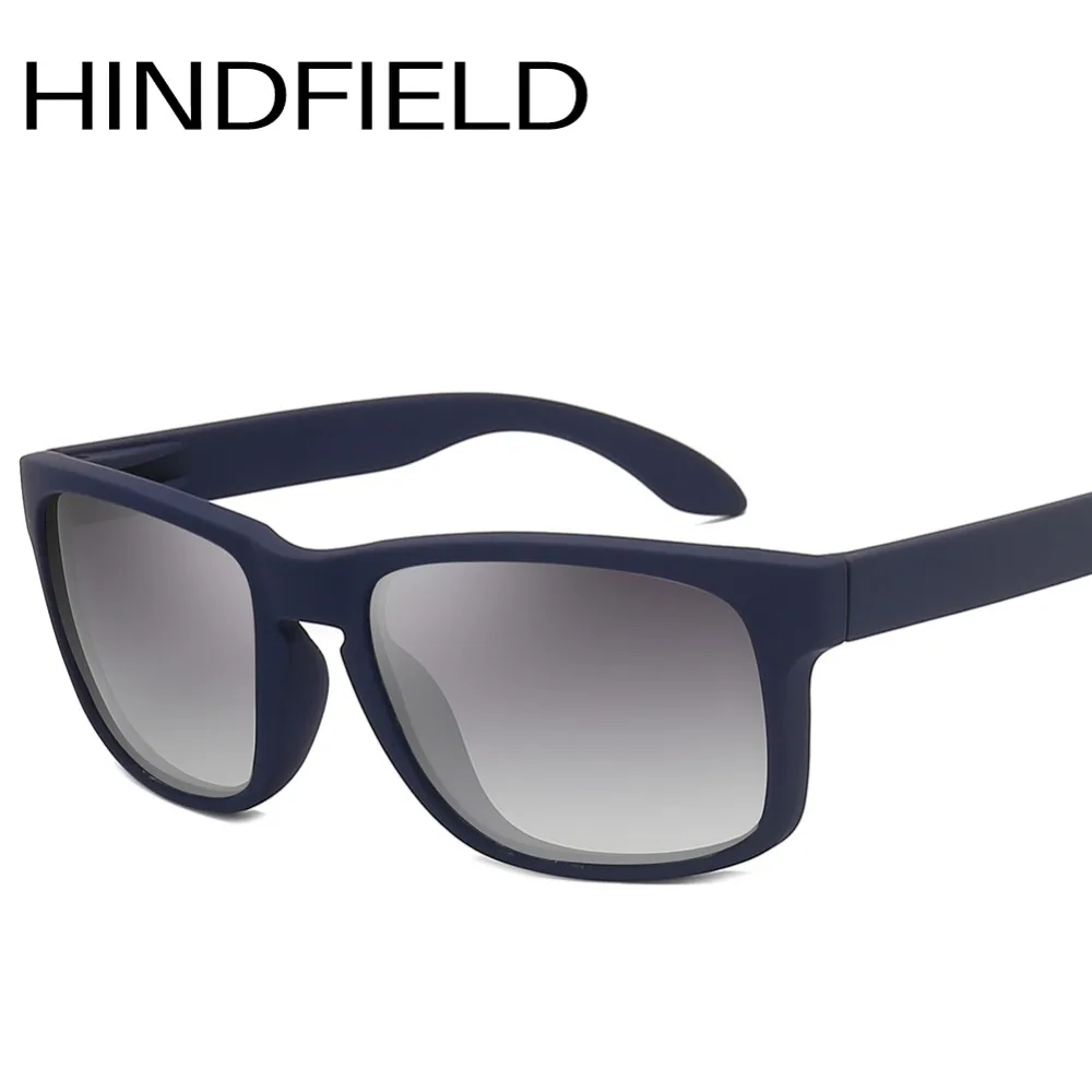 

Hindfield Classic Polarized Man Sunglasses Fashion Rectangle Polarizing Glasses for Driving Mens Anti-UV O283