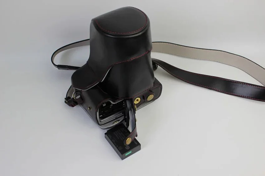 Защитный чехол для камеры Canon, сумка, Ретро стиль, из искусственной кожи, чехол для камеры s для Canon EOS M10 M100 15-45 мм 55-200 мм, чехол для объектива s