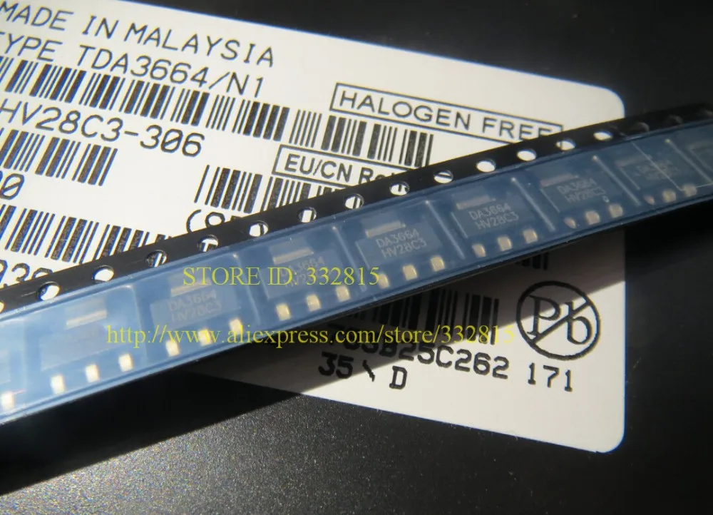 Бесплатная доставка! 500 ШТ. TDA3664 TDA3664/N1 135 DA3664 3664 IC SOT223 РЕГУЛЯТОР LDO 5 В 0.1A SC73|ldo package|ldo