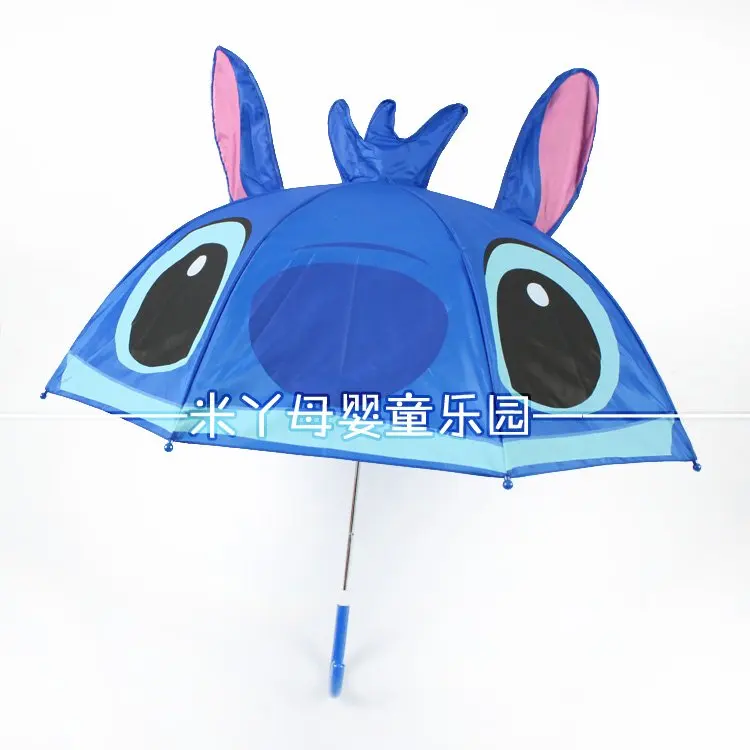 Free shipping Stitch children umbrella wholesale and retailin
