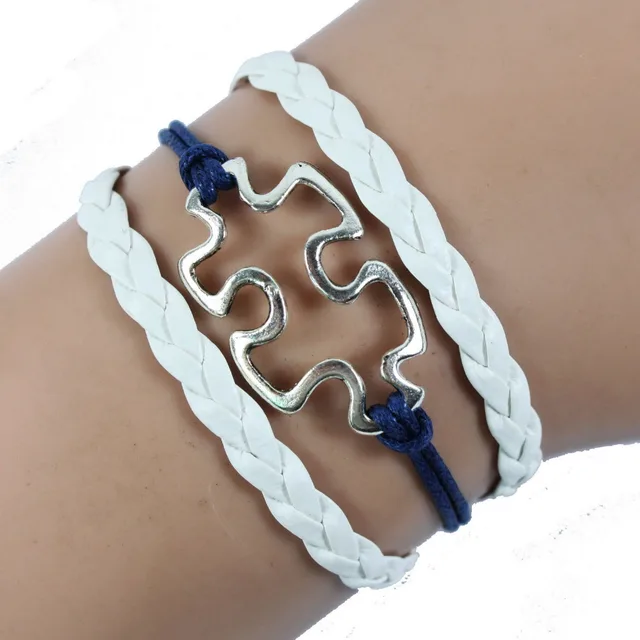 Autism Speaks Bracelet Awareness Jigsaw Puzzle Piece Autism Speaks Bracelet Awareness Jigsaw Puzzle Piece And Bangle