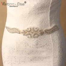 Новые дешевые свадебные пояса Кристаллы ручной работы бусы Bling Свадебные аксессуары пояс-кушак Ремни для свадебных платьев