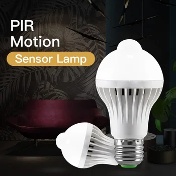 

Lampada LED E27 PIR Motion Sensor Lamp Night Light Smart LED Bulb Outdoor Lighting Corridor Hallway Restroom Stairs Led Light