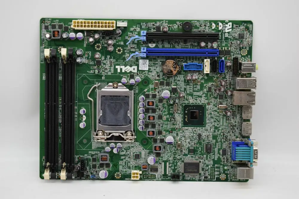 Оригинальная б/у материнская плата для Dell Optiplex7010 9010 SFF Q77 0M04X 1155 DDR3|Материнские