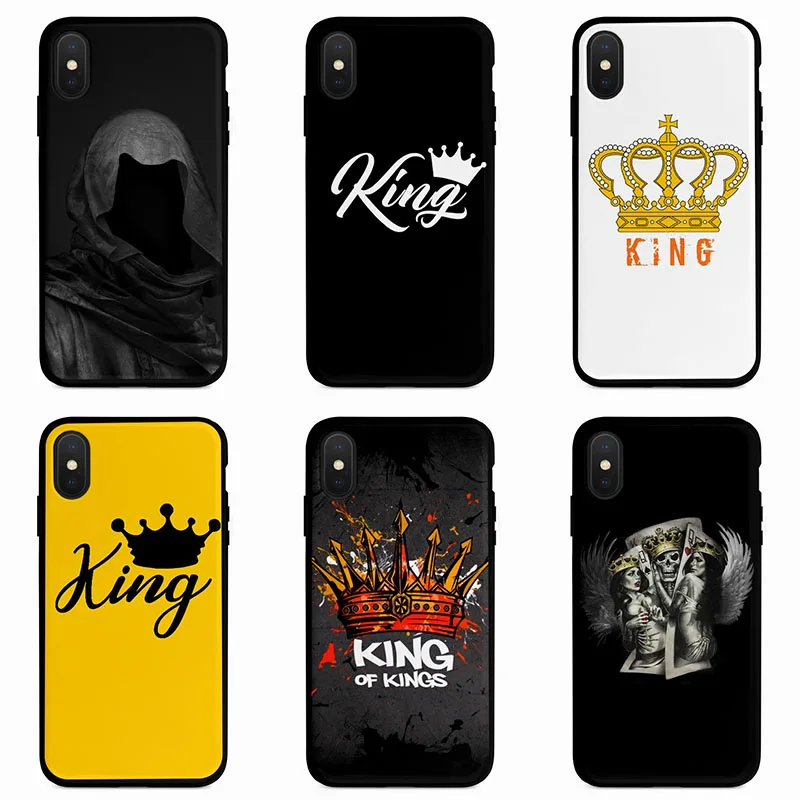 Phone Case King Icon For iPhone 5 5s Se 6 6s 7 8 Plus X Xr Xs Max Soft Tpu Back Cover B2686P5 |
