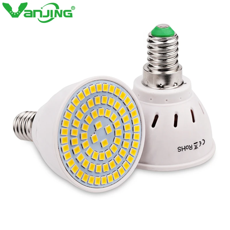 E27 E14 MR16 GU10 Lampada bombilla LED 220 V Bombillas LED lámpara proyector 48 60 80 LED 2835 SMD Lampara iluminación LED