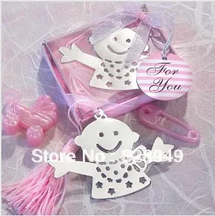 

wedding favor--Baby Design Bookmark in Pink which is well sale right now