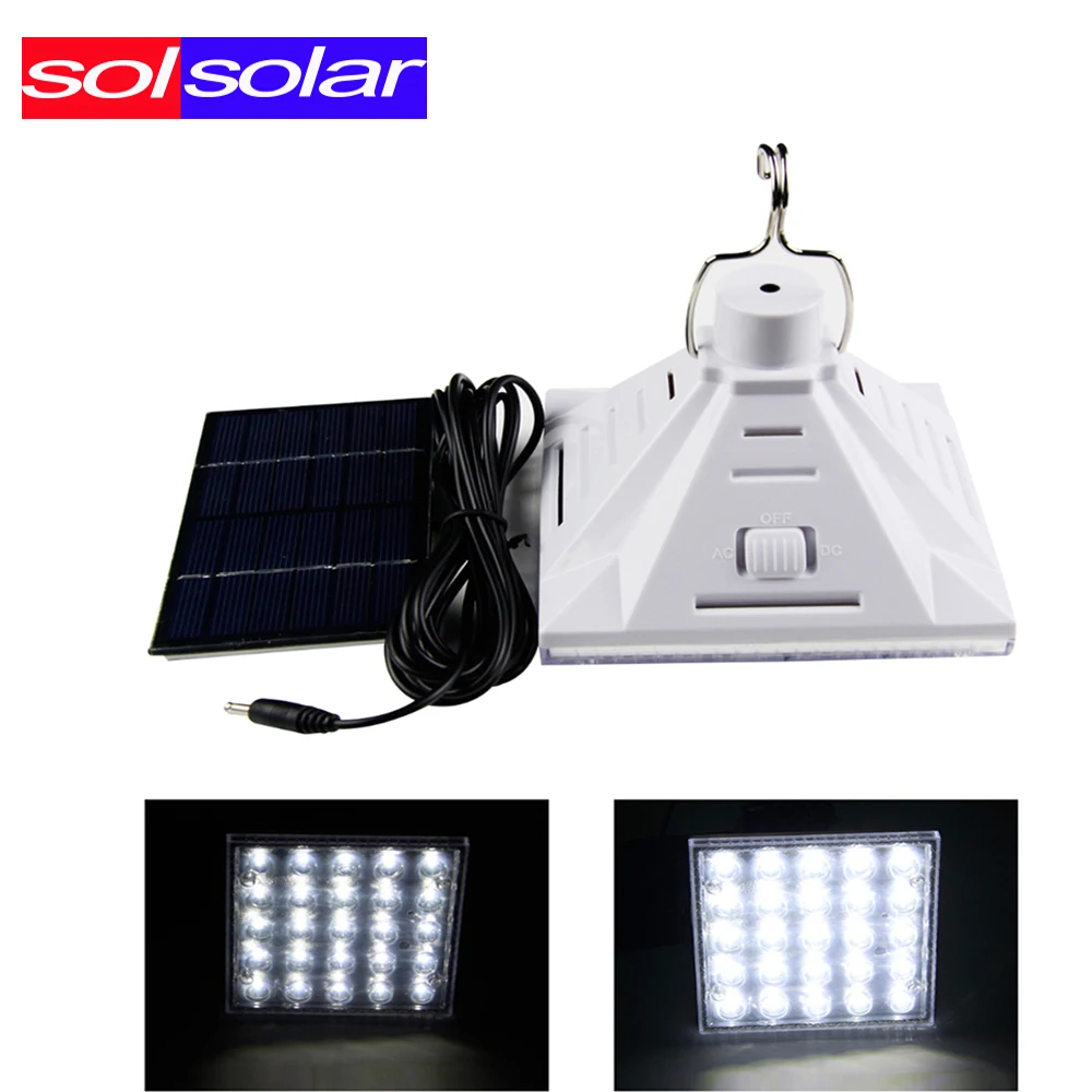 25pcs solsolar portable solar lighting system led powered light work
