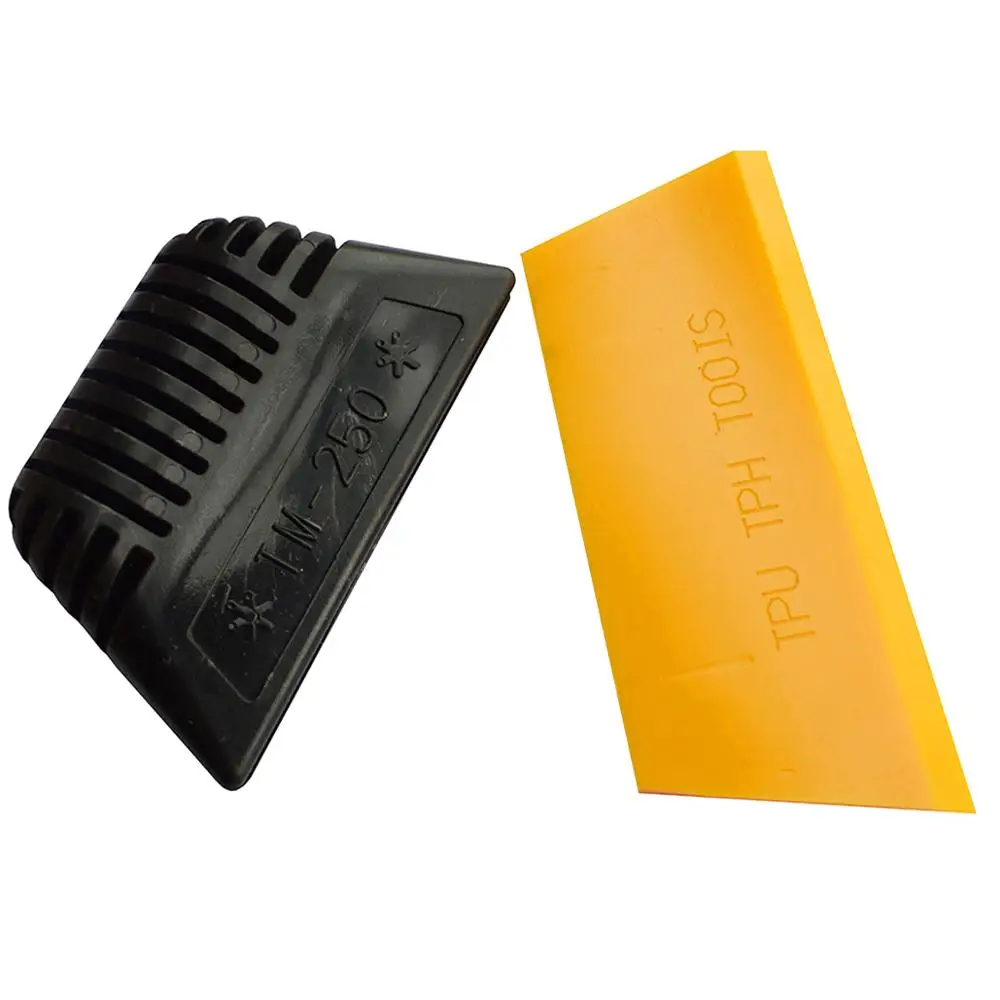 TPU TPH Rubber Squeegee Window Tint Tools Spacial Hand Scraper For Invisible Car Clothing Film Auto Transparent Film Install B01