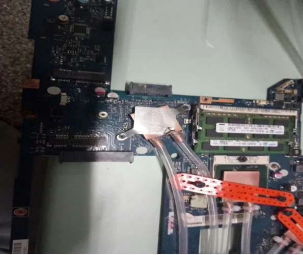 Bloco de Água para Refrigeração de Notebook Peça 25*25*3 mm Placa Gráfica Notebook c Brasagem Água Refrigeração Ventiladores e resfriadores - Imagem 6