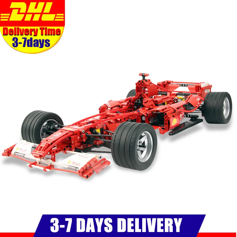 

DHL Decool Technic Formula Racing Car 1:8 Model 3335 Building Blocks Sets 1242pcs Educational DIY Bricks Toys Clone 8674