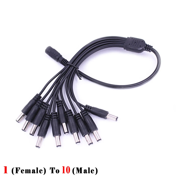 KEITHNICO 1PC 3.5mm Jack Plug to 3 RCA Adapter Cable Male to Male DVD VCR Audio Video Stereo Playbac TV AV Cable Wire Cord (2)