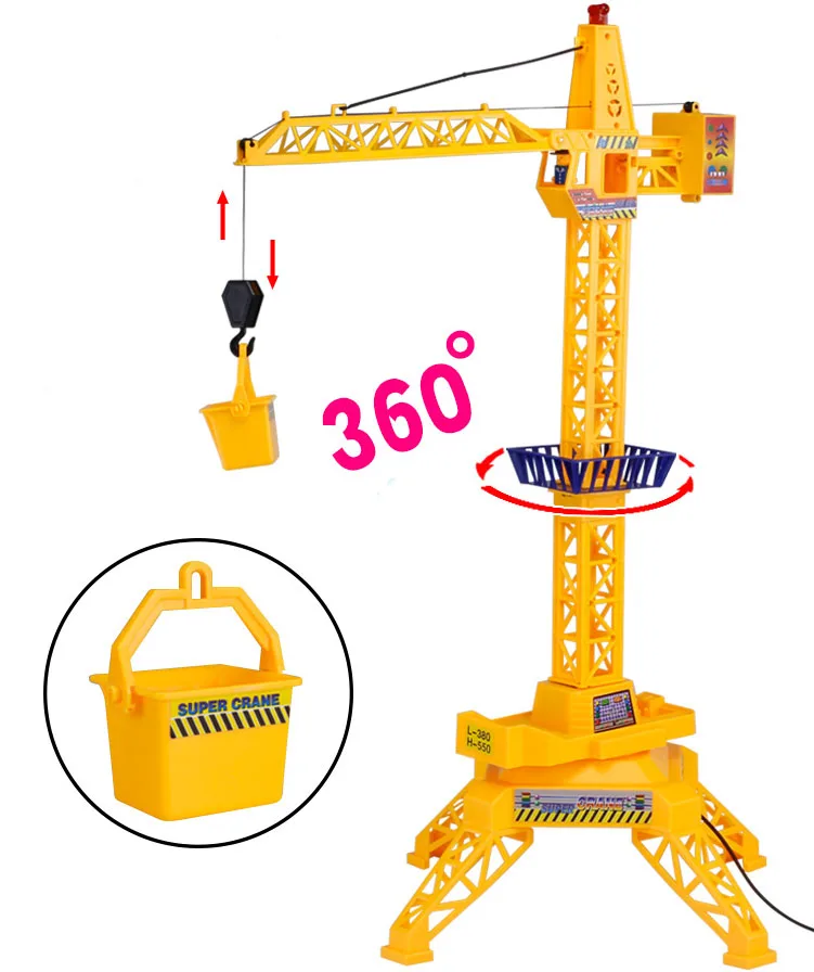 1-64-Electric-remote-control-tower-crane-cable-channel-4-remote-control-engineering-Toys-engineering-crane (2)