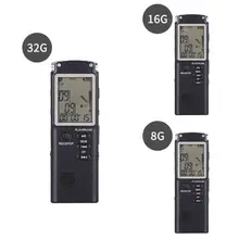 8 Гб оперативной памяти, 16 Гб встроенной памяти, 32 ГБ Перезаряжаемые USB цифровой Аудио Звук голоса Регистраторы Цифровой диктофон-ручка MP3 плеер с VAR VOR микрофон наушники