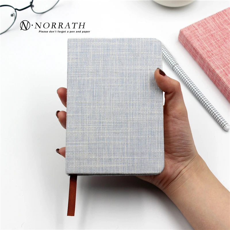 NORRATH A6 Kawaii Cute Stationery Small Fresh Linen Notebook Solid Color Cloth Memo Pad Office School Gift Supplies Notepad NORRATH A6 Kawaii Cute Stationery Small Fresh Linen Notebook Solid Color Cloth Memo Pad Office School Gift Supplies Notepad