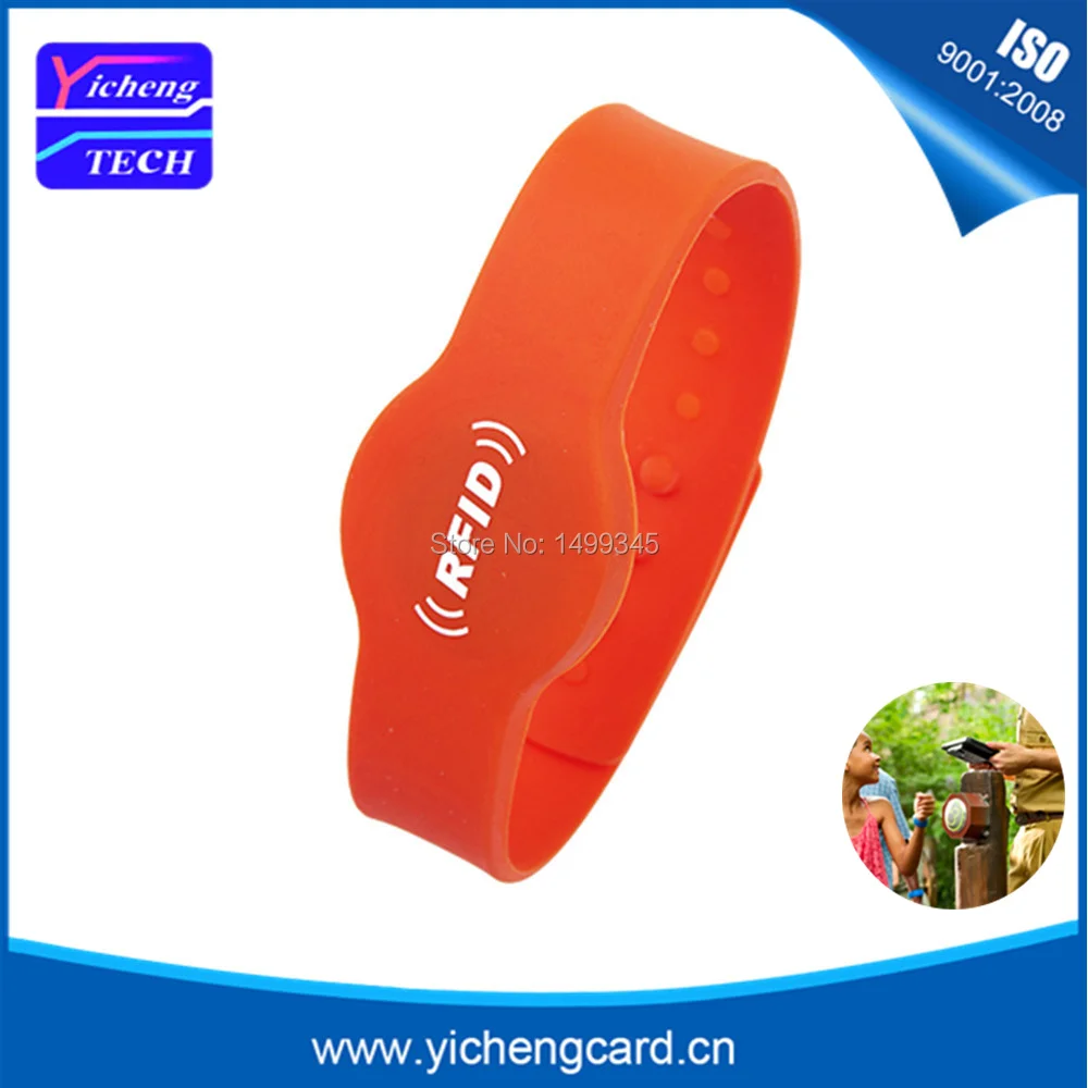 100 шт./лот 125 кГц EM4305 наручный браслет с технологией радиочастотной идентификации перезаписываемый ID карточки для бассейна сауна комната тренажерный зал